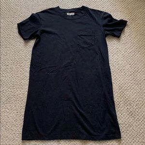 Madewell Black T-Shirt Dress